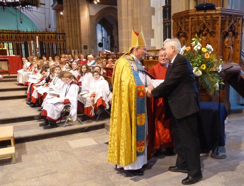 JB 70 year Award Bishop Nicholas